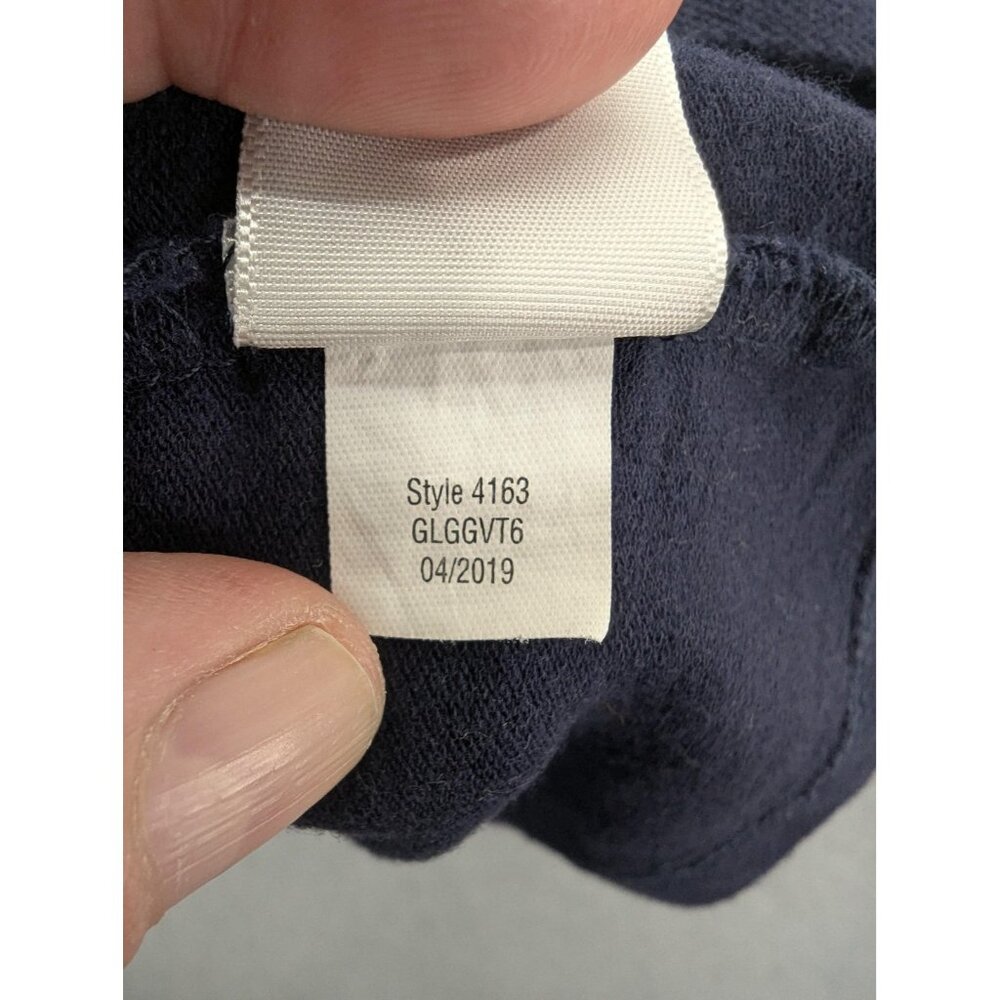 Aeropostale Polo Shirt Womens XL Navy A87 Logo Short Sleeve Stretch Embroidered - Picture 9 of 9